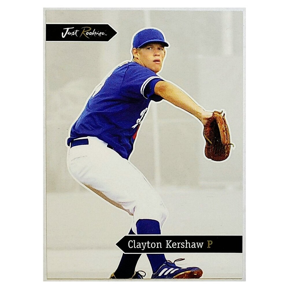 CLAYTON KERSHAW ROOKIE 2006 JUST ROOKIES #JR-23 DODGERS, CY YOUNG, MVP